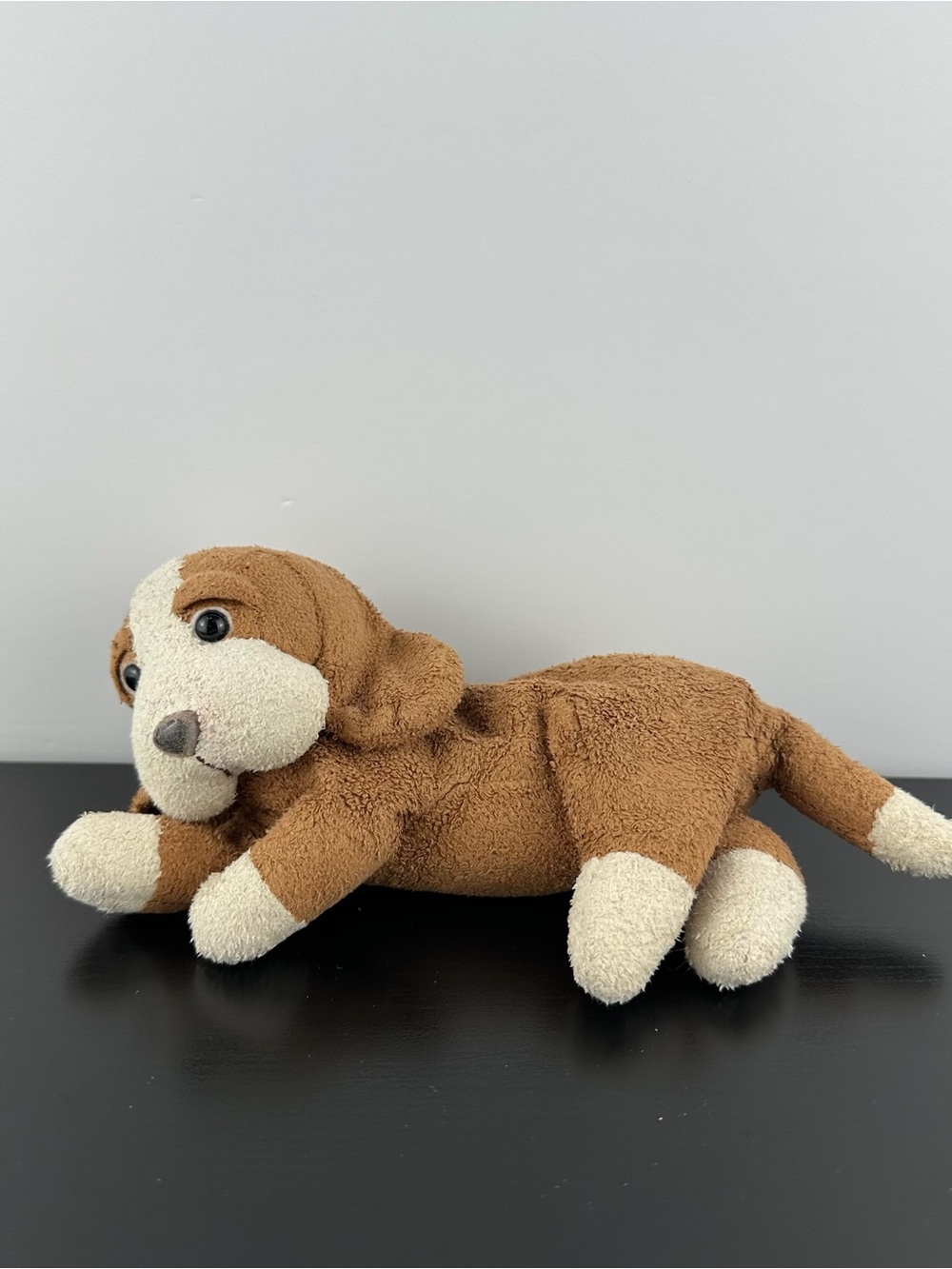 Russ Berrie Luv Pets Bundles Hound Puppy Dog 7” Brown White Luv Pet Plush